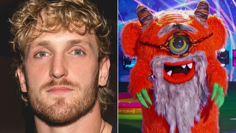 Image partagée de Logan Paul et du grand-père Monster de Masked Singer