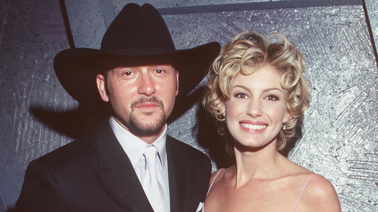 Faith Hill et Tim McGraw souriants