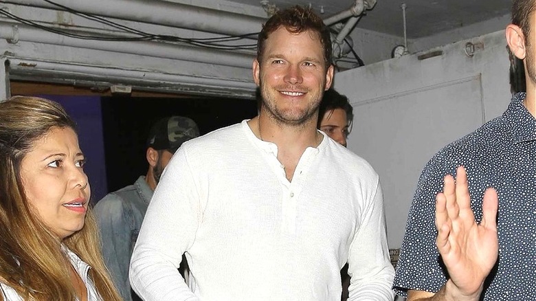 Chris Pratt à un service Hillsong