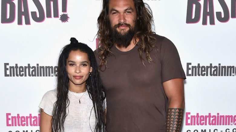 Jason Momoa et Zoe Kravitz