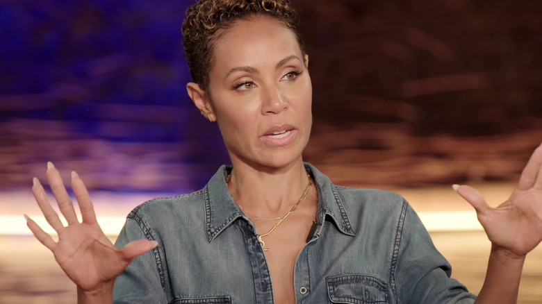 Jada Pinkett Smith parlant