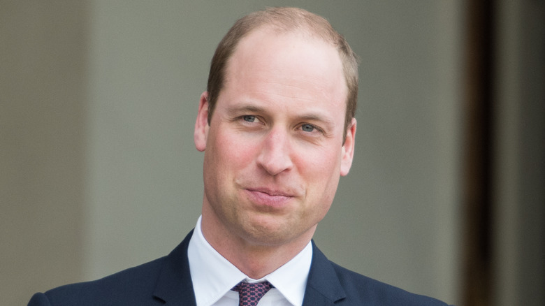 Prince William souriant 