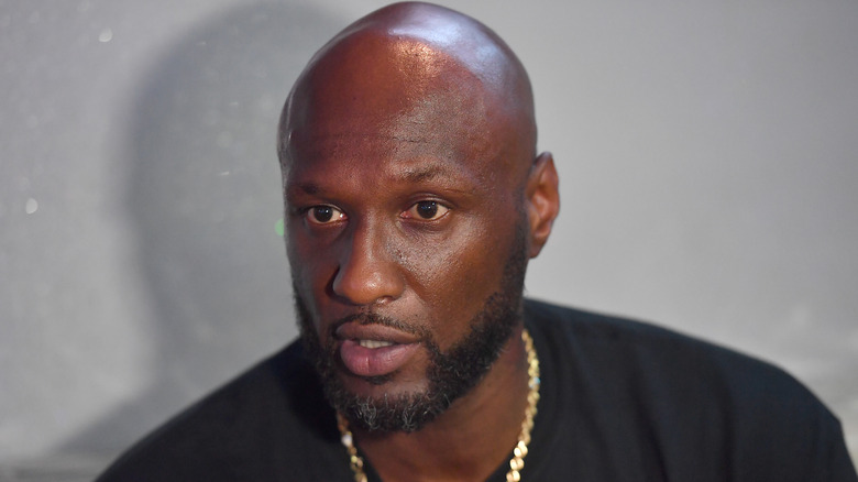 Lamar Odom parlant