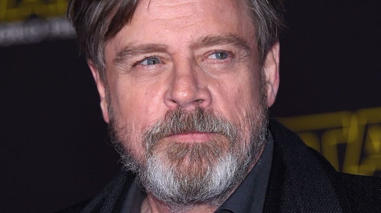 Mark Hamill posant