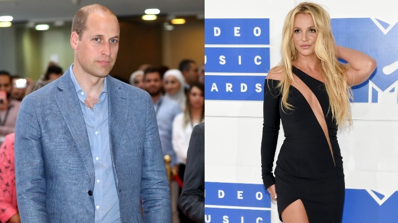 Prince William et Britney Spears