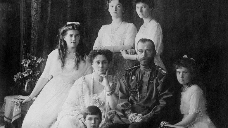 Photo de famille Romanov