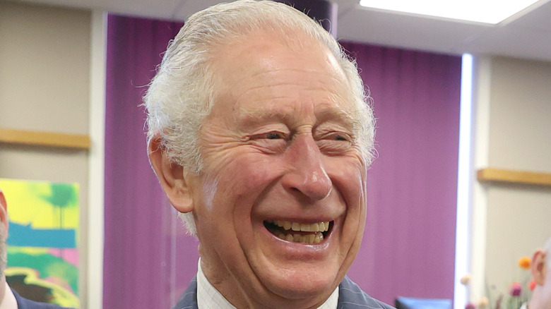 Prince Charles souriant
