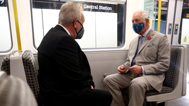 Prince Charles dans le métro