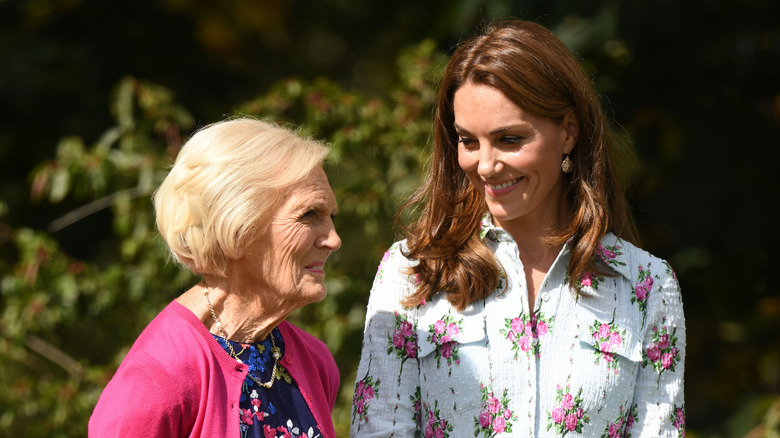 Mary Berry et Kate Middleton