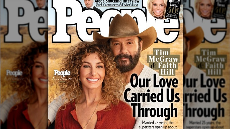 Couverture de People de Faith Hill et Tim McGraw