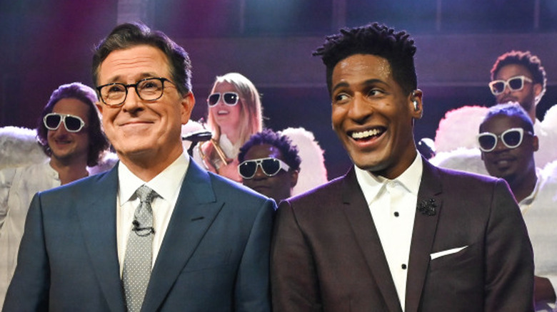 Stephen Colbert et Jon Batiste