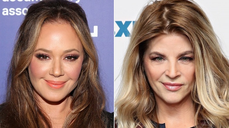 Leah Remini et Kirstie Alley lors d'événements séparés