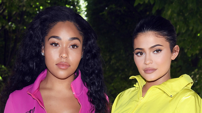 Kylie Jenner et Jordyn Woods lors d'un événement