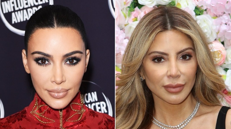 Kim Kardashian et Larsa Pippen lors d'événements séparés