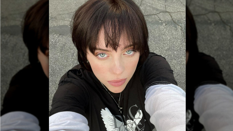 Selfie Instagram de Billie Eilish