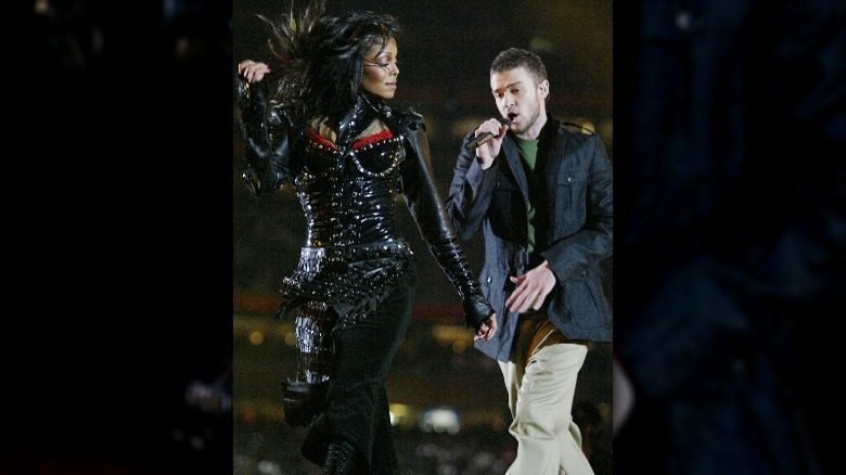 Janet Jackson, Justin Timberlake en spectacle