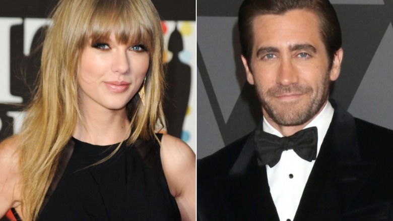 Taylor Swift, Jake Gyllenhaal souriant