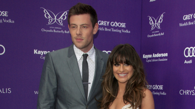 Cory Monteith et Lea Michele sur le tapis rouge