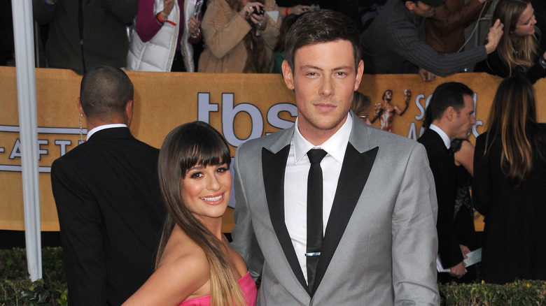 Lea Michele et Cory Monteith aux SAG Awards