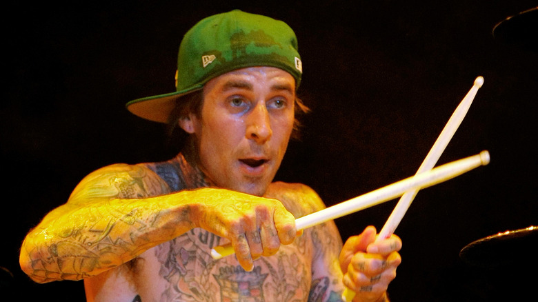 Travis Barker avec Blink-182