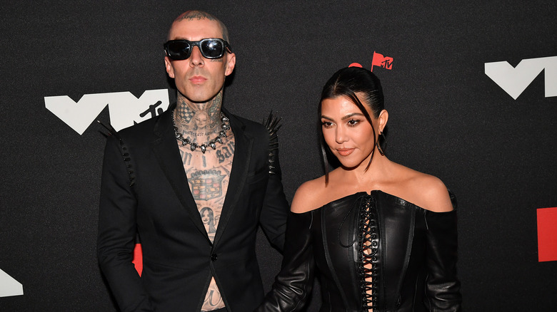 Travis Barker avec Kourtney Kardashian