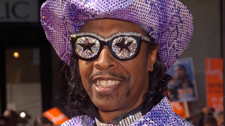 Bootsy Collins souriant