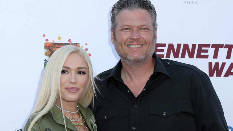 Gwen Stefani, Blake Shelton, posant ensemble