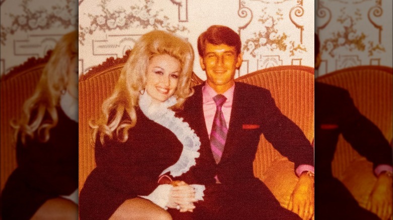 Dolly Parton avec son mari