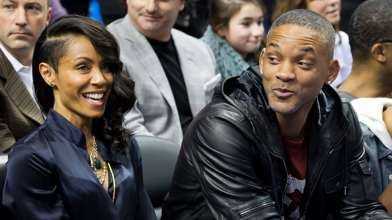 Jada Pinkett Smith et Will Smith lors d'un événement