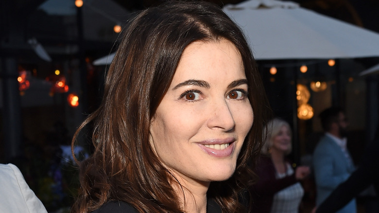 Nigella Lawson souriante lors d'un événement