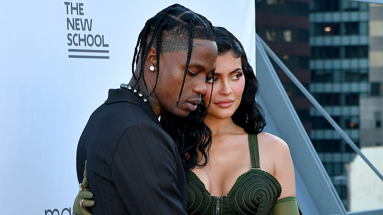 Travis Scott et Kylie Jenner en 2021