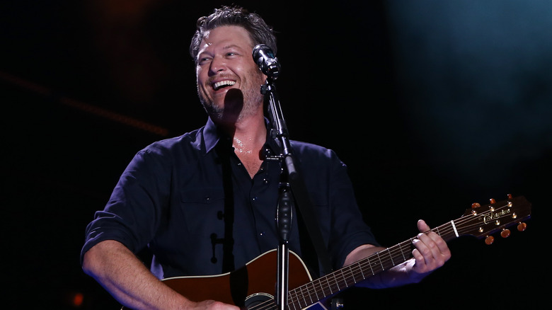 Blake Shelton sur scène 