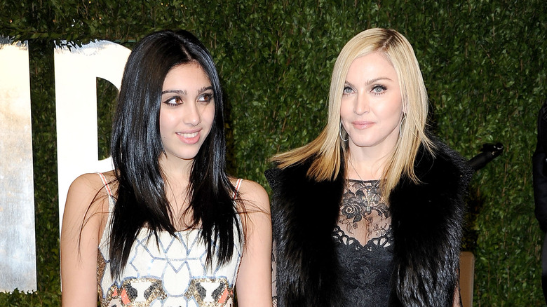 Lourdes Leon et Madonna sur le tapis rouge