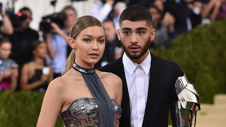 Gigi Hadid et Zayn Malik sur le tapis rouge