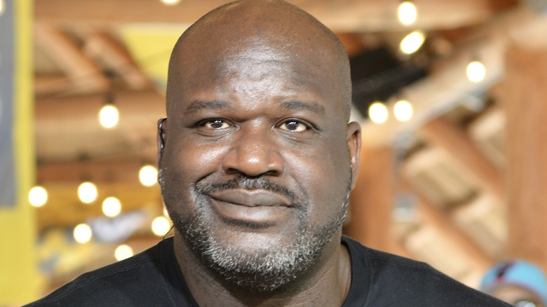 Shaquille O'Neal souriant