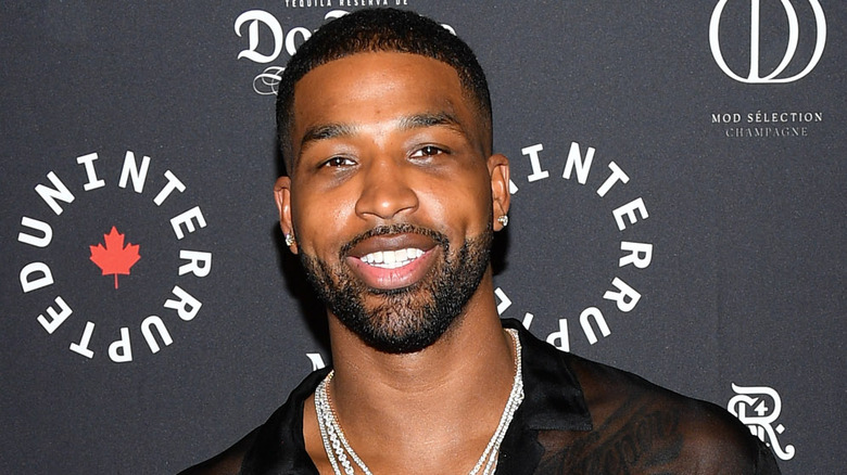 Tristan Thompson souriant