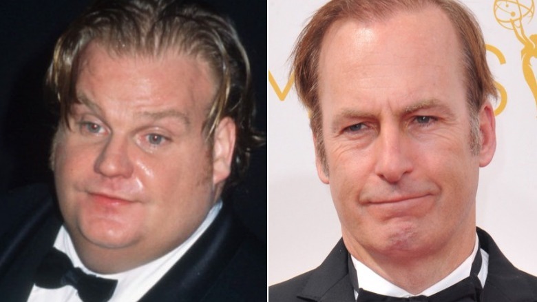 Chris Farley et Bob Odenkirk lors d'événements 