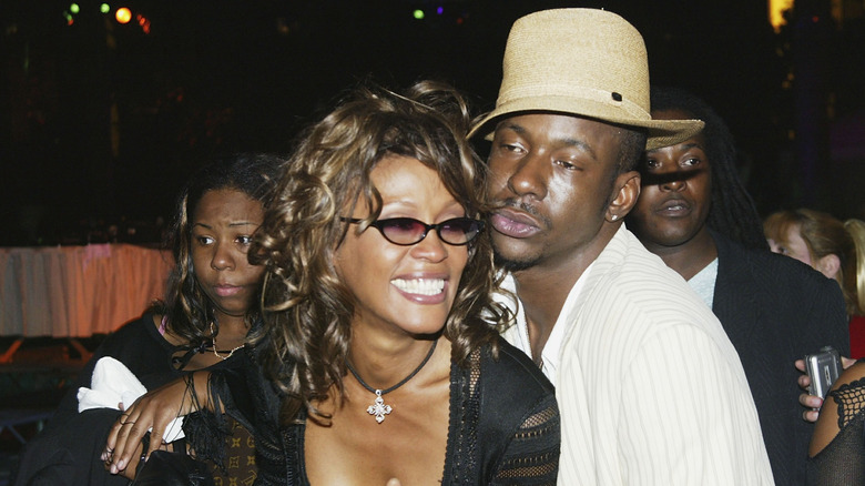 Whitney Houston et Bobby Brown en 2003