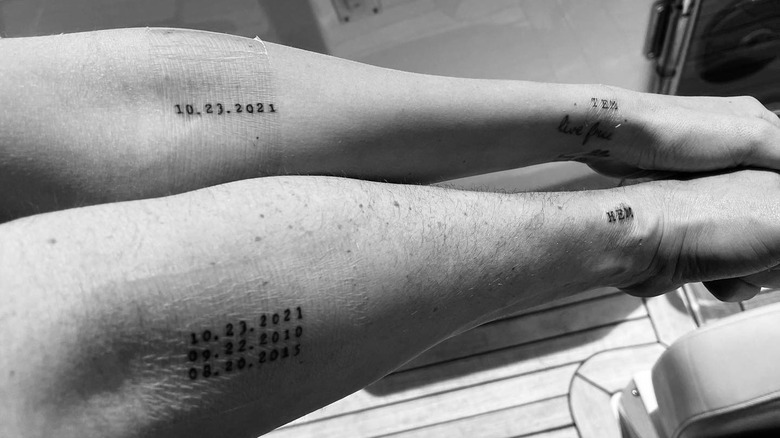 Les tatouages ​​de Heather Rae Young et Tarek El Moussa