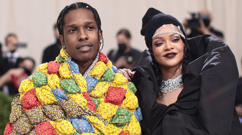 A$AP Rocky et Rihanna au gala du Met 2021