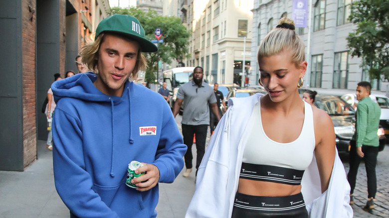 Hailey et Justin Bieber 