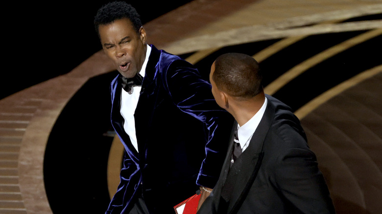 Will Smith gifle Chris Rock 