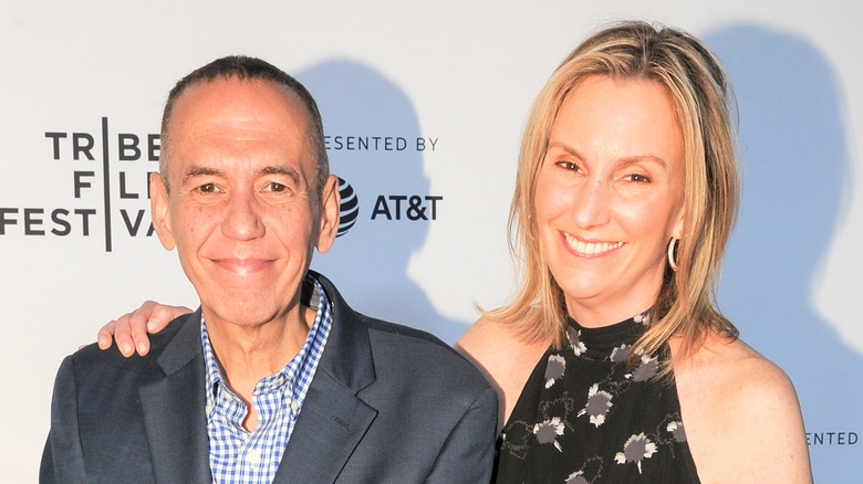 Gilbert Gottfried sur le tapis rouge avec Dara Kravitz