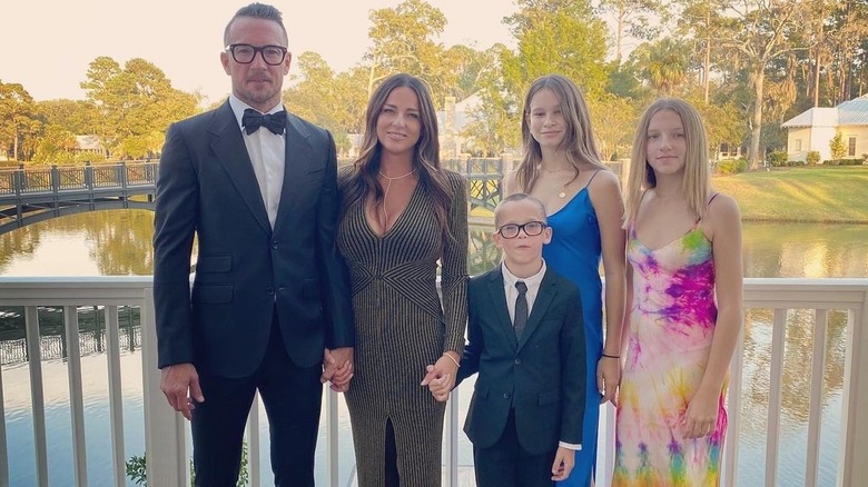 Carl Lentz et sa famille