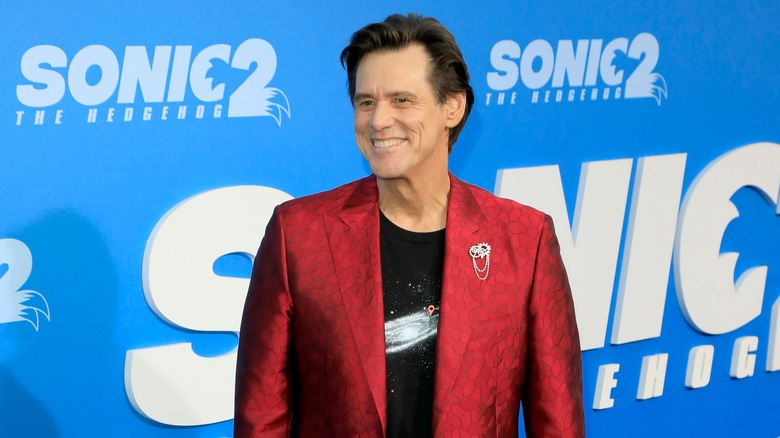 Jim Carrey présent à Sonic The Hedgehog 2