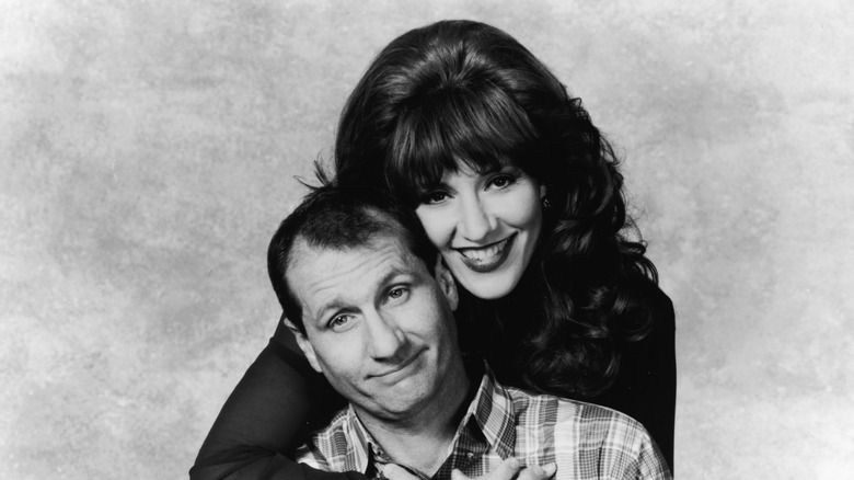 Katey Sagal et Ed O'Neill dans Marié avec enfants.