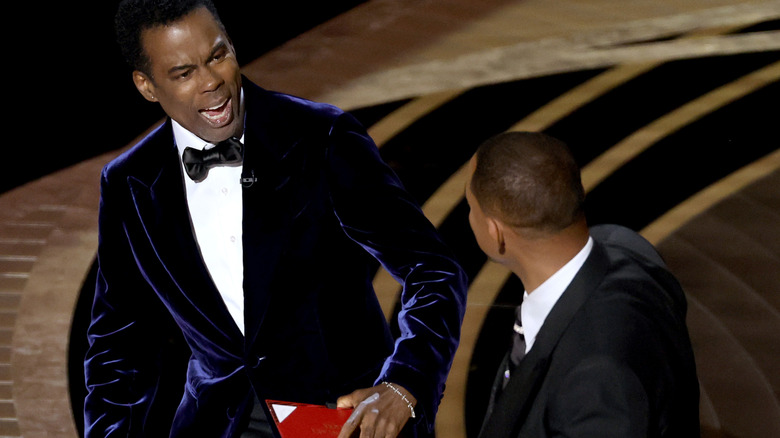 Chris Rock et Will Smith giflent