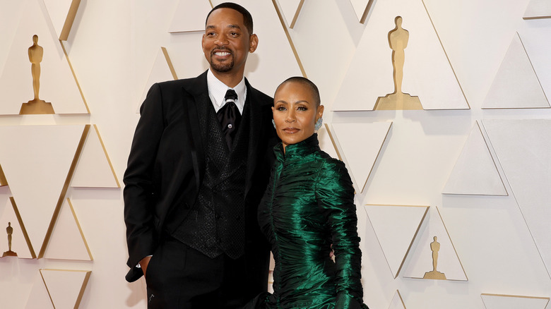 Will Smith et Jada Pinkett Smith aux Oscars