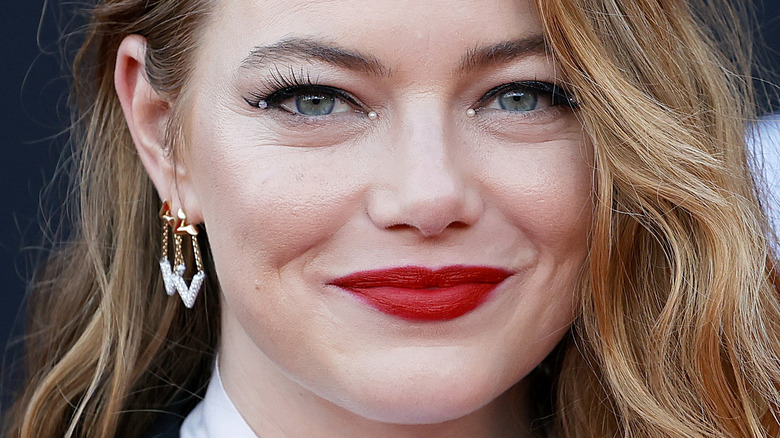 Emma Stone sur le tapis rouge