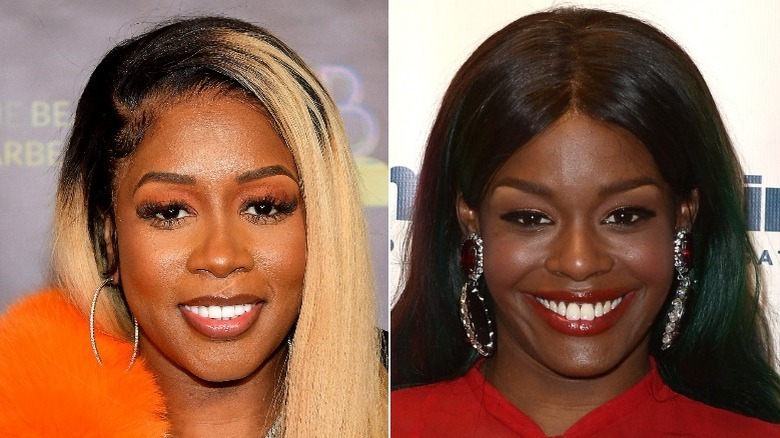 Une image composite de Remy Ma et Azealia Banks